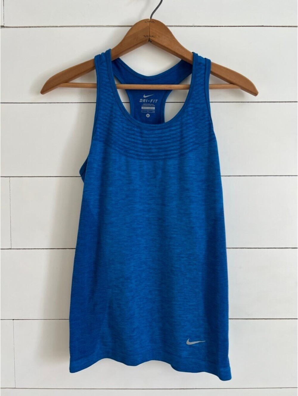 Nike Dri-Fit Knit Racer-back Tank Top Women's Size Small Gym Activewear Running